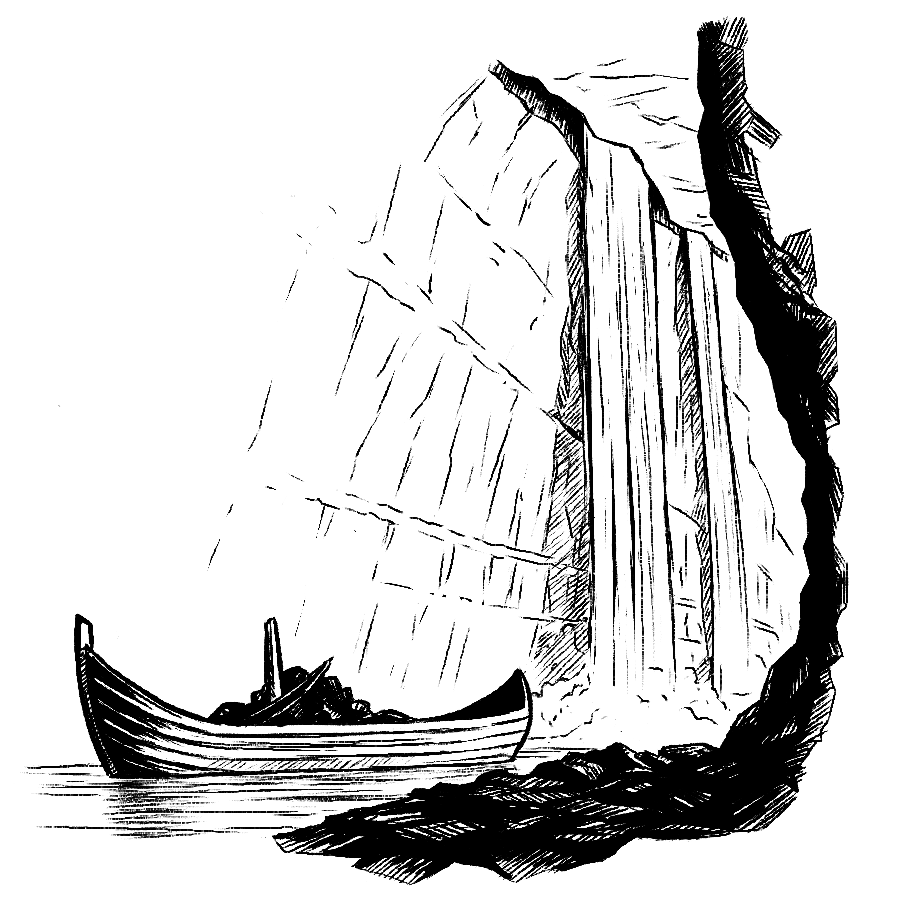 boat in underground river |fr